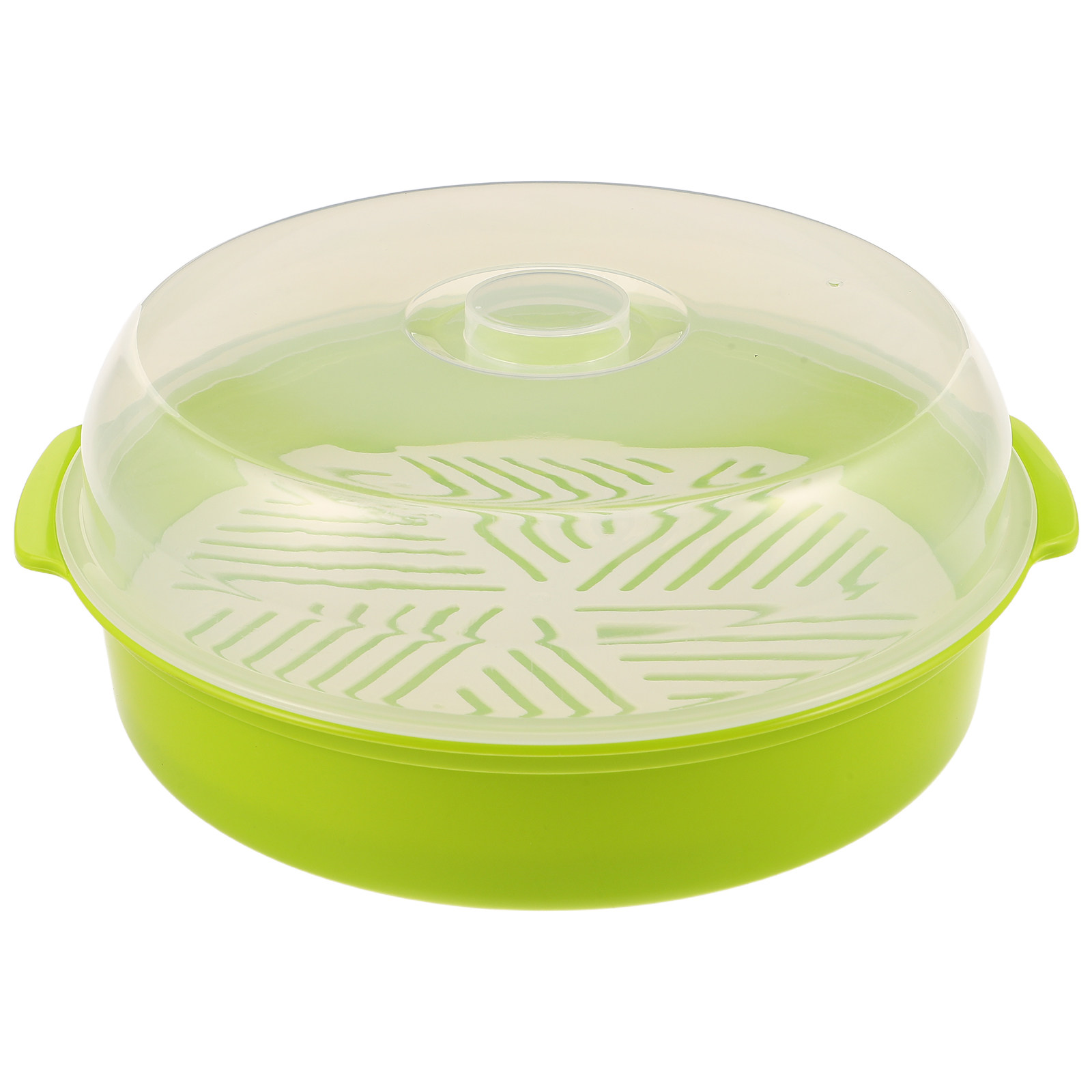 Meal Prep With Rice - Bol vapeur pour micro-ondes avec couvercle,