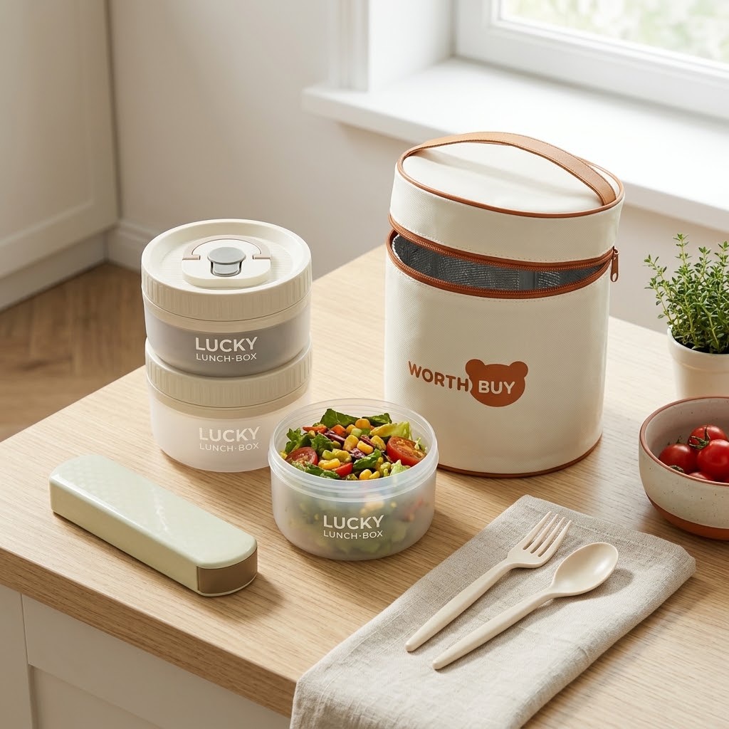 Meal Prep Or Prep Meal - Boîte à lunch ronde en plastique