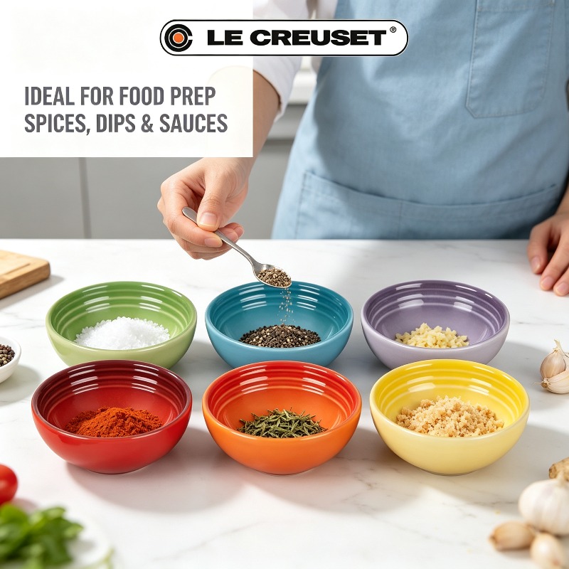 LE CREUSET, ensemble de 6 mini - Meal Prep Bowl avis et prix