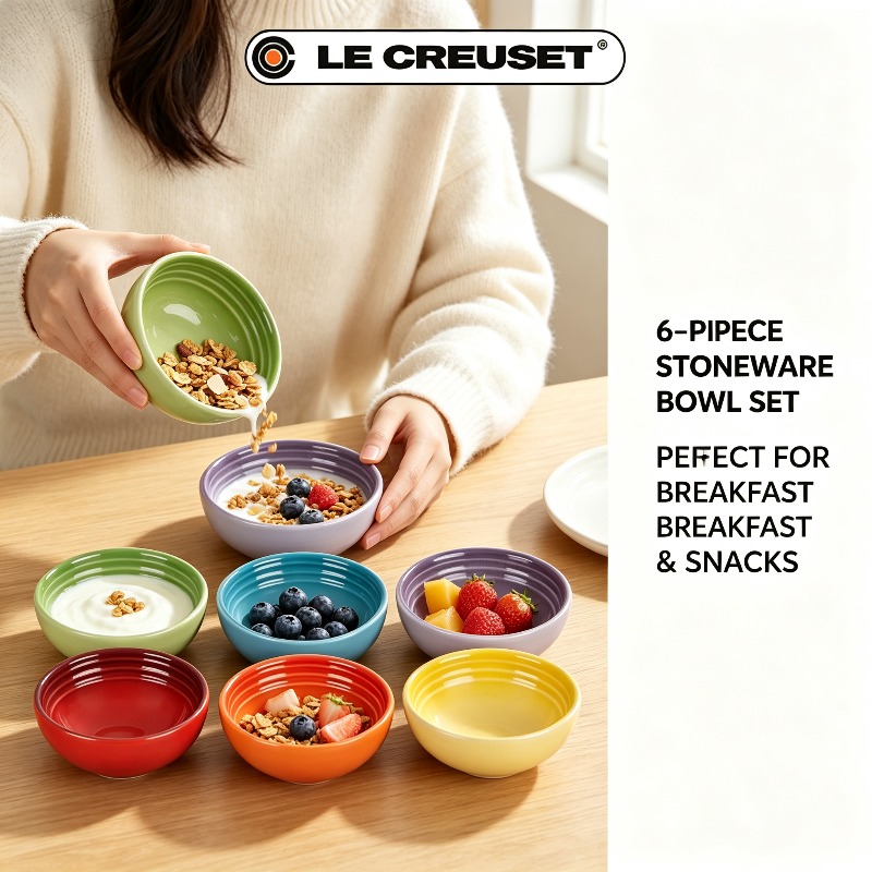 LE CREUSET, ensemble de 6 mini - Meal Prep Bowl avis et prix