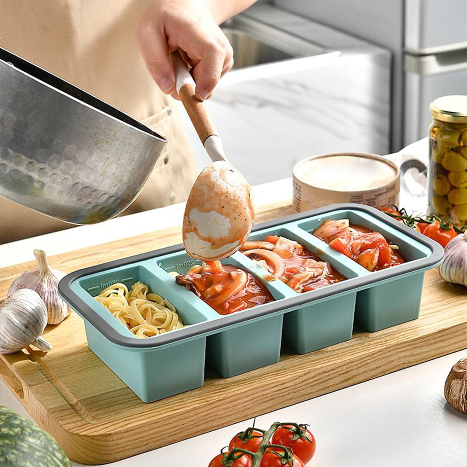 Moules de congélation en silic - Meal Prep Template avis et prix