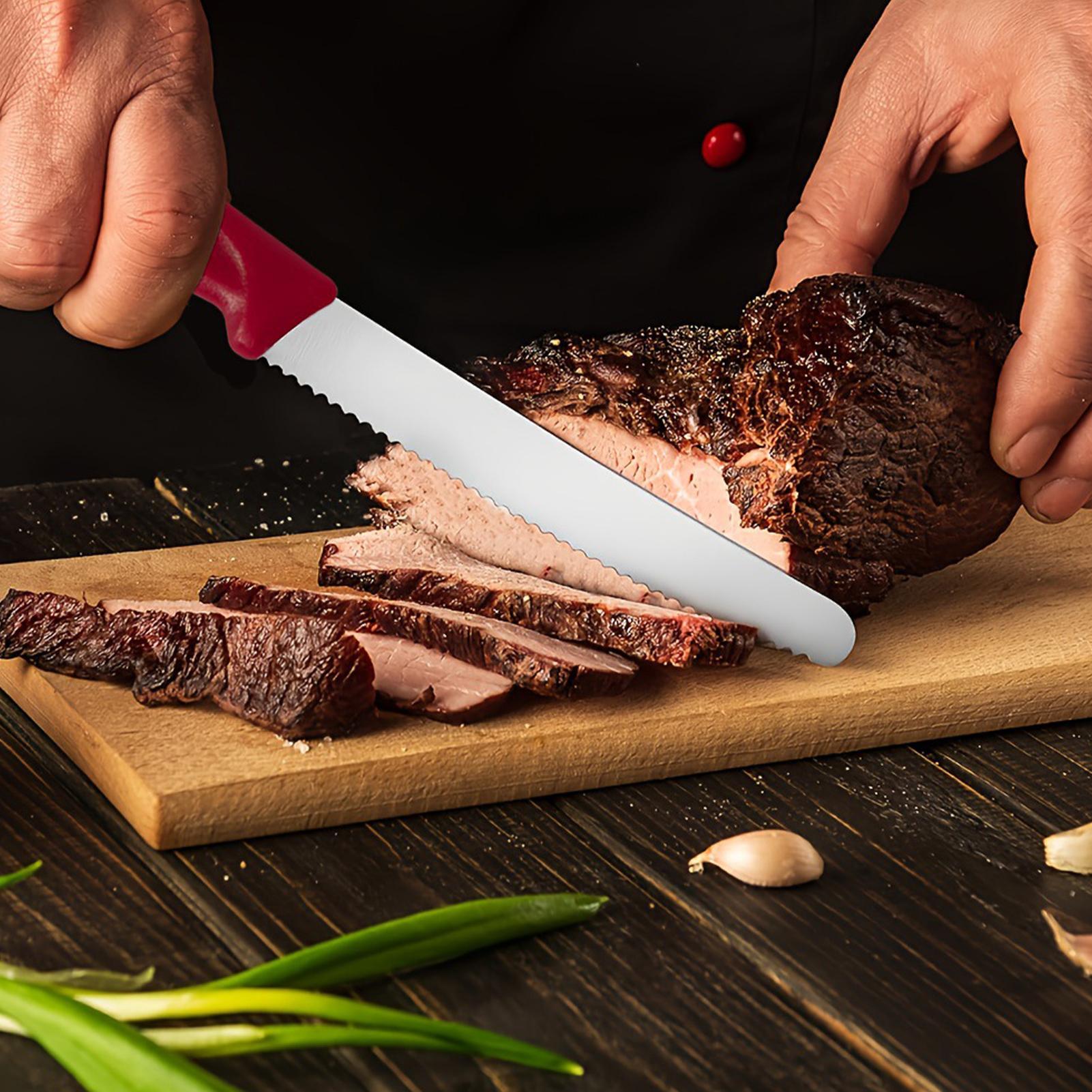 Coupe-steak dentelé 5 pièces e - Meal Prep Kitchen avis et prix