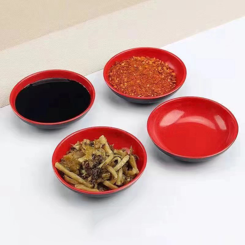 3 pièces de plats ronds en mél - Sauce Dipping Cup avis et prix