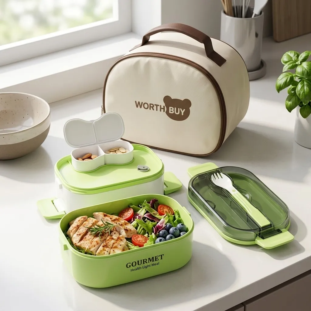 Boîte à bento en plastique, ad - Meal Prep Or Prep Meal avis et prix