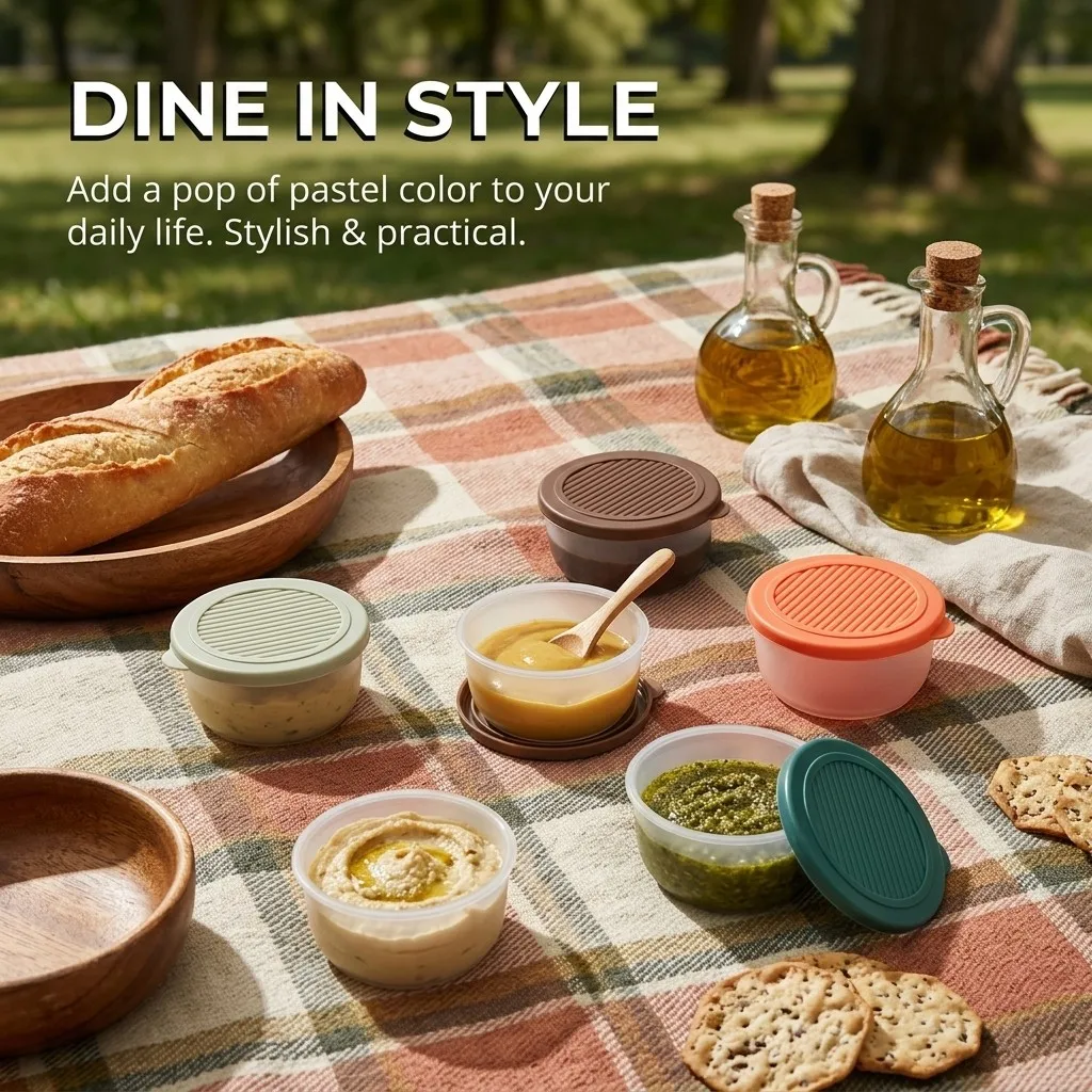 2/6 pièces, mini récipient en  - Sauce Dipping Cup avis et prix