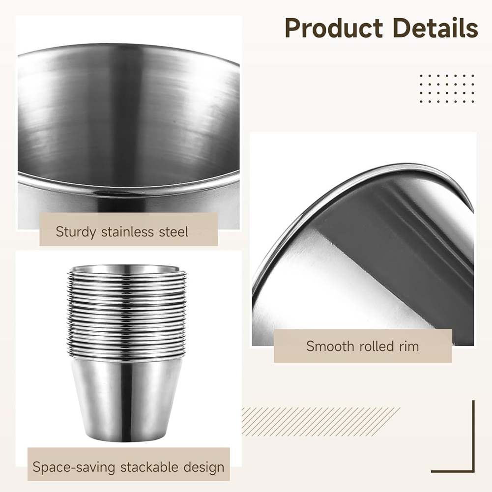 J1UL1N, lot de 60 coupelles à  - Sauce Dipping Cup avis et prix