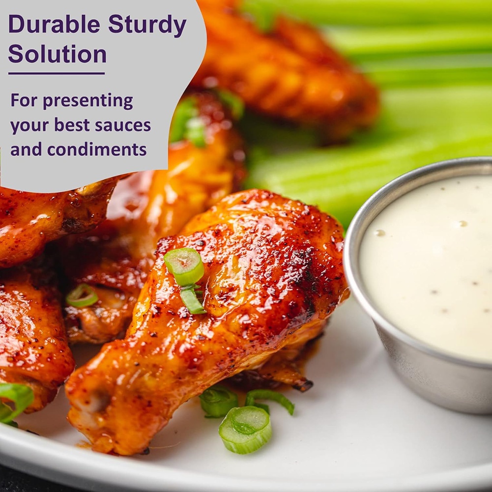 J1UL1N, lot de 60 coupelles à  - Sauce Dipping Cup avis et prix
