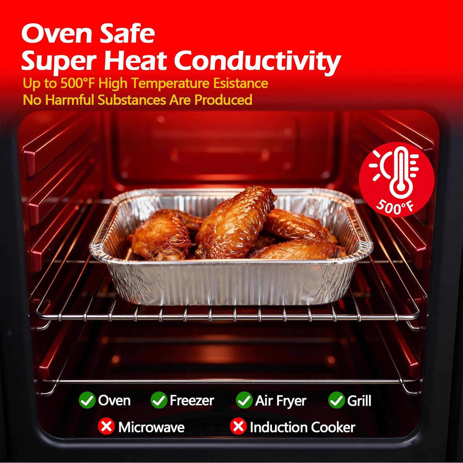 8 moules en aluminium avec cou - Meal Prep Or Prep Meal avis et prix