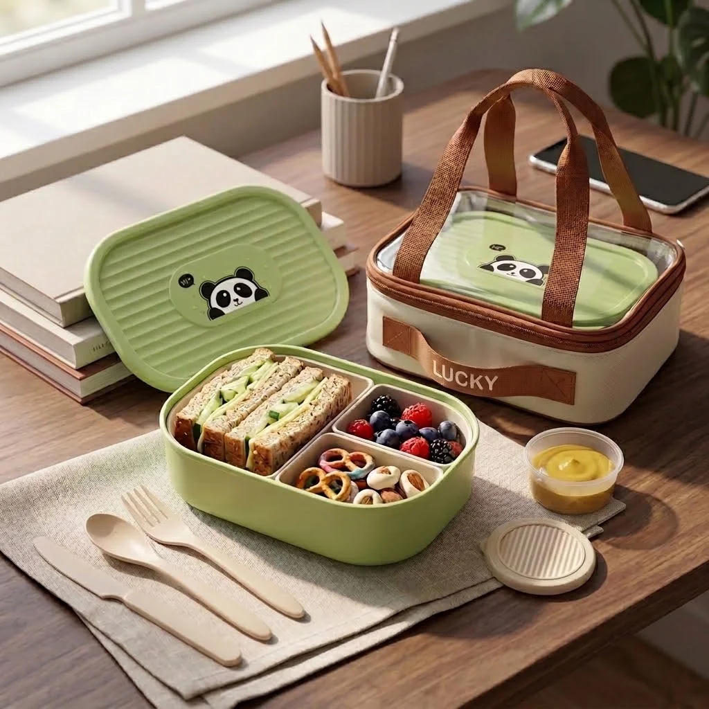 Boîte à lunch bento pour enfan - Meal Prep Or Prep Meal avis et prix