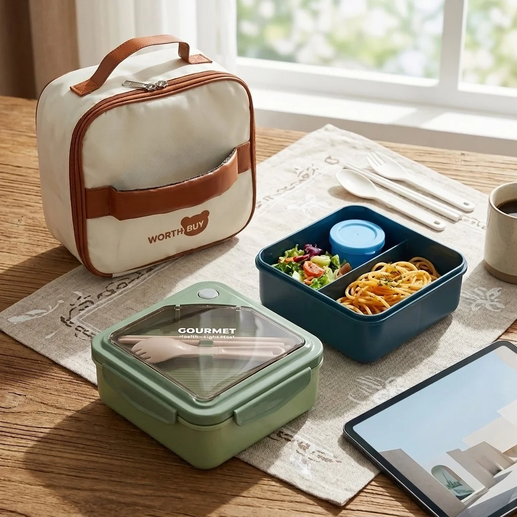 Boîte à lunch bento en plastiq - Meal Prep Or Prep Meal avis et prix