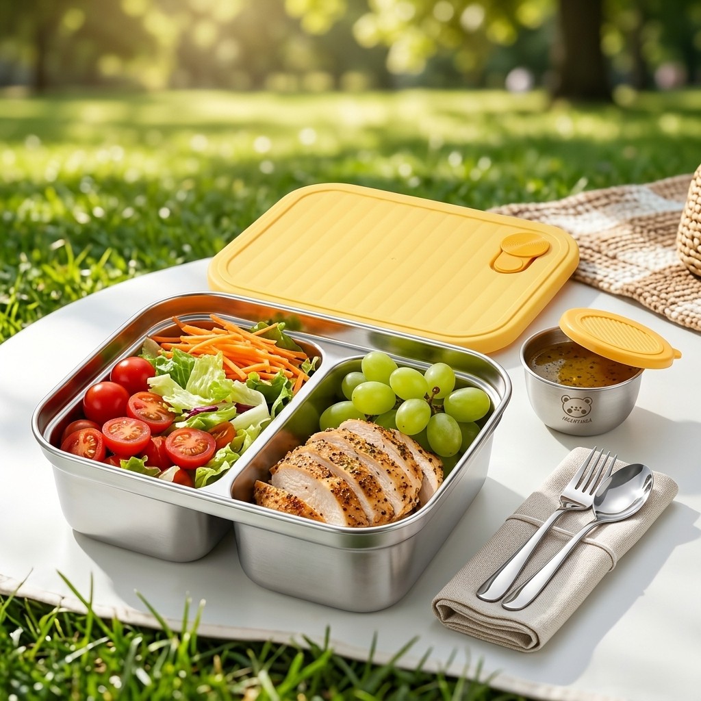 Boîte à lunch portable en acie - Meal Prep Bowl avis et prix